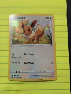 Eevee SWSH095 SWSH: Sword & Shield Promo Cards Holo - Image 1