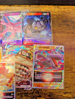 Pokemon card lot, modern assorted vstar, vmax v, trainer, holo energy (12 cards) - Image 4