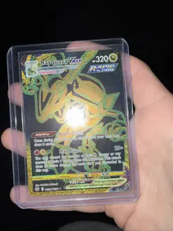 Pokemon TCG Rayquaza VMAX Holo Ultra Rare Card TG29/TG30 - Image 1