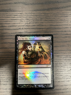 Go for the Throat (Foil FNM Promo) LP - Image 1