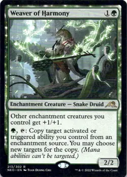 Weaver of Harmony - Kamigawa: Neon Dynasty - 213 MP - Image 1