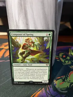 Composer of Spring Commander Masters Regular (0739) LP MTG FREE SHIPPING - Image 1