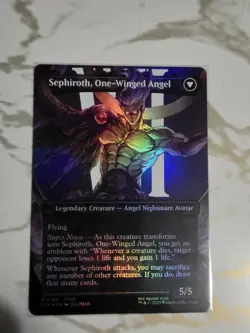 Sephiroth, Fabled SOLDIER (0382) (Borderless) Final Fantasy Foil - Image 2