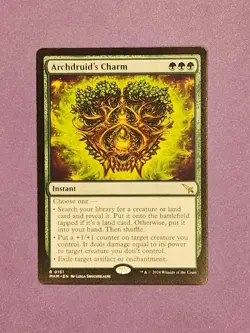 Archdruid's Charm - MKM 0151 - Near Mint - Regular Finish - Rare - MTG MTG MTG - Image 1