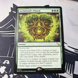 Archdruid's Charm Murders at Karlov Manor Foil - Image 1