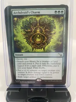 Archdruid's Charm 0151 Non Foil Rare Murders at Karlov Manor MTG Near Mint - Image 1
