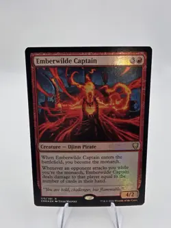 Emberwilde Captain - Commander Legends - FOIL - NM - Image 1