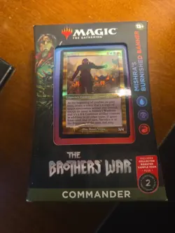 The Brothers' War Commander Deck - Mishra's Burnished Banner MTG Brand New Seale - Image 1