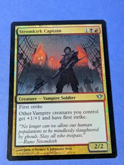 MTG Magic: Dark Ascension: Stromkirk Captain Foil #143/158 Uncommon - NM - Image 1