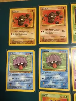 Pokemon Cards Bundle - FOSSIL SET - 10 Cards - NM/Excellent condition - Used - Image 2