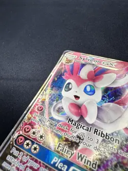 Pokemon TCG Sylveon GX 92a/145 Promo Guardians Rising Sun and Moon HP B - Image 5