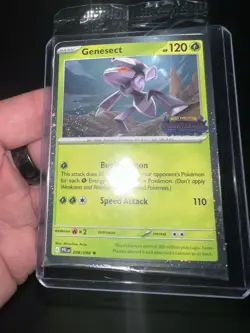 Pokemon Genesect Phantasmal Flames Best Buy Promo STAMPED and sealed - Image 1