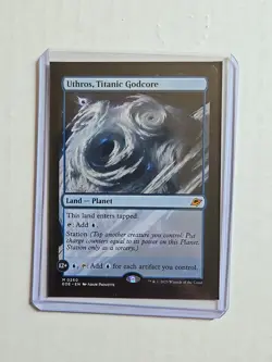 Uthros, Titanic Godcore - Edge of Eternities - NM - MTG Magic - Mythic - Land - Image 1