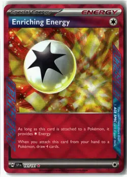 Enriching Energy ⭐ 191/191 Holo ACE SPEC Rare Surging Sparks 2024 Pokemon NM - Image 1