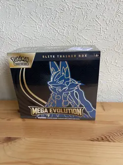 Pokemon Mega Evolution Lucario ETB Elite Trainer Box - Brand New & Sealed - Image 1