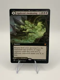 Non-foil - Agadeem’s Awakening - Extended Art - Zendikar Rising - MTG NM Magic - Image 1
