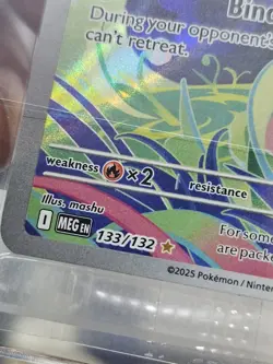 (A) Sealed Bulbasaur 133/132 IR Stamped Evolution Box Topper PROMO 2025 Pokemon - Image 4