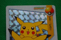 Pokemon Japanese Carddass Anime Collection Holo PIKACHU 1998 - Image 2