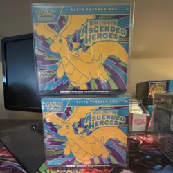 Pokemon Mega Evolution Ascended Heroes Elite Trainer Box Dragonite 2 Boxes - Image 1