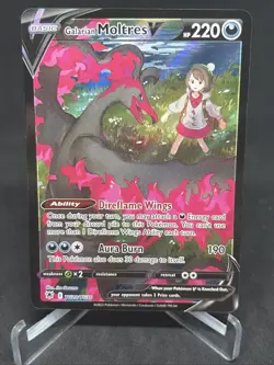 Galarian Moltres V TG20/TG30 Pokemon Astral Radiance Trainer Gallery Holo - Image 1