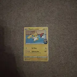 Pikachu On The Ball Pokemon 2020 Futsal Promo UK Exclusive Sealed 001/005 - Image 1