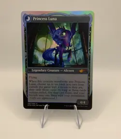 Magic: The Gathering - Nightmare Moon / Princess Luna Ponies: The Galloping FOIL - Image 2