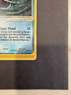 Pokemon Kyogre ex 001 Promo - Image 2