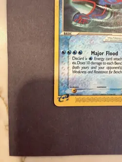 Pokemon Kyogre ex 001 Promo - Image 3