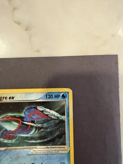 Pokemon Kyogre ex 001 Promo - Image 5