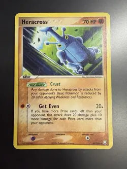 Heracross 43/109 Pokemon TCG Team Rocket Returns MP Tomokazu Komiya - Image 1