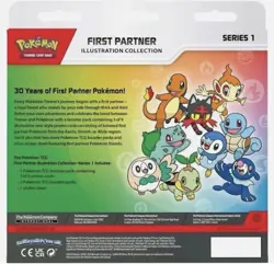 Pokemon TCG First Partner Illustration Collection Box Sealed New In Hand English - Image 2