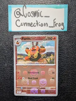 Pignite ⭐ 012/086 Master Ball Pattern -White Flare Pokemon TCG NM - Image 4