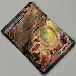 Pokemon Paldea Evolved Chi-Yu ex Basic Double Rare HoloFoil #040/193 - Image 4