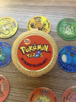 Pokemon Tazo Complete Set of 1-25 Walkers Lenticular Plus Holder (25 tazos) - Image 3