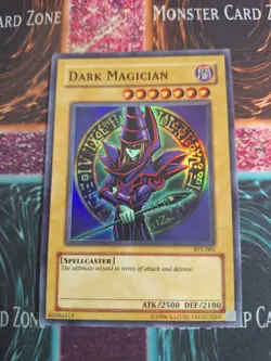 Yu-Gi-Oh! Dark Magician SYE-001 Super Rare Unlimited Moderately Played - Image 1