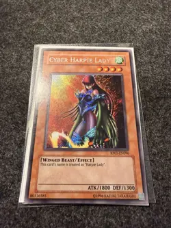 Cyber Harpie Lady RP01-EN096 Secret Rare Not a Reprint - OG Version - Image 3
