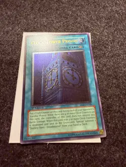 Yugioh Clock Tower Prison (EOJ-EN048) 1st Ed. Ultimate Rare - Image 1
