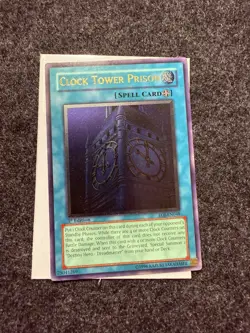 Yugioh Clock Tower Prison (EOJ-EN048) 1st Ed. Ultimate Rare - Image 2