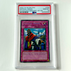 Yu-Gi-Oh! "Imperial Order" 1st Edition PSV-104 GEM MT PSA 10 (LOW POP 63) - Image 2