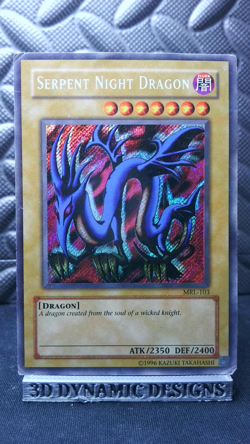 | Yugioh Serpent Night Dragon MRL-103 Secret Rare Magic Ruler HP 🔥 | - Image 2