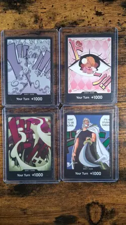 One Piece DON English Card Lot Of 8 CCG - Image 3