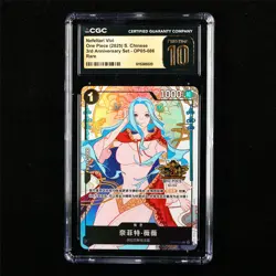 CGC 10 PRISTINE 2025 One Piece CHN Nefeltari Vivi OP05-086 Rare - Image 1