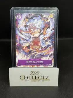 One Piece Monkey D Luffy P-041 Gear 5 One Piece Promo Card Eng - Image 1