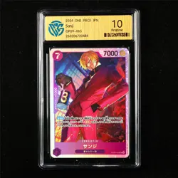 CCG 10 Pristine 2024 One Piece JPN Sanji OP09-065 SR - Image 1