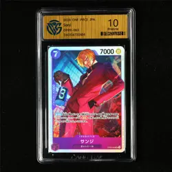 CCG 10 Pristine 2024 One Piece JPN Sanji OP09-065 SR - Image 2