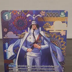 Bandai One Piece CCG Sengoku Character Rare Holo SP OP07-046 NM - Image 2