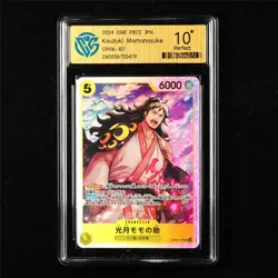 CCG 10 Perfect 2024 One Piece JPN Kouzuki Momonosuke OP06-107 SR - Image 1