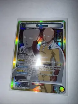 Union Arena TCG Saitama OPM-1-018 One Punch Man Super Rare! - Image 1