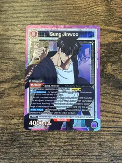 SUNG JINWOO SR UE17BT/SLG-1-021 UNION ARENA SOLO LEVELING NM - Image 1