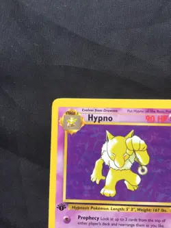 Pokemon Cards: Fossil 1st Edition Rare: Hypno 23/62 - Image 2